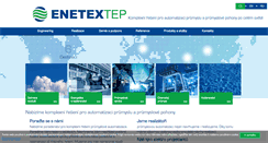 Desktop Screenshot of enetex-tep.cz